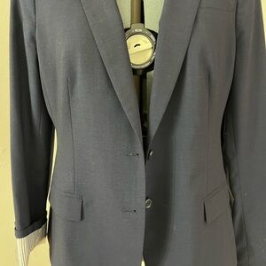 Banana Republic Blue Tailored Blazer